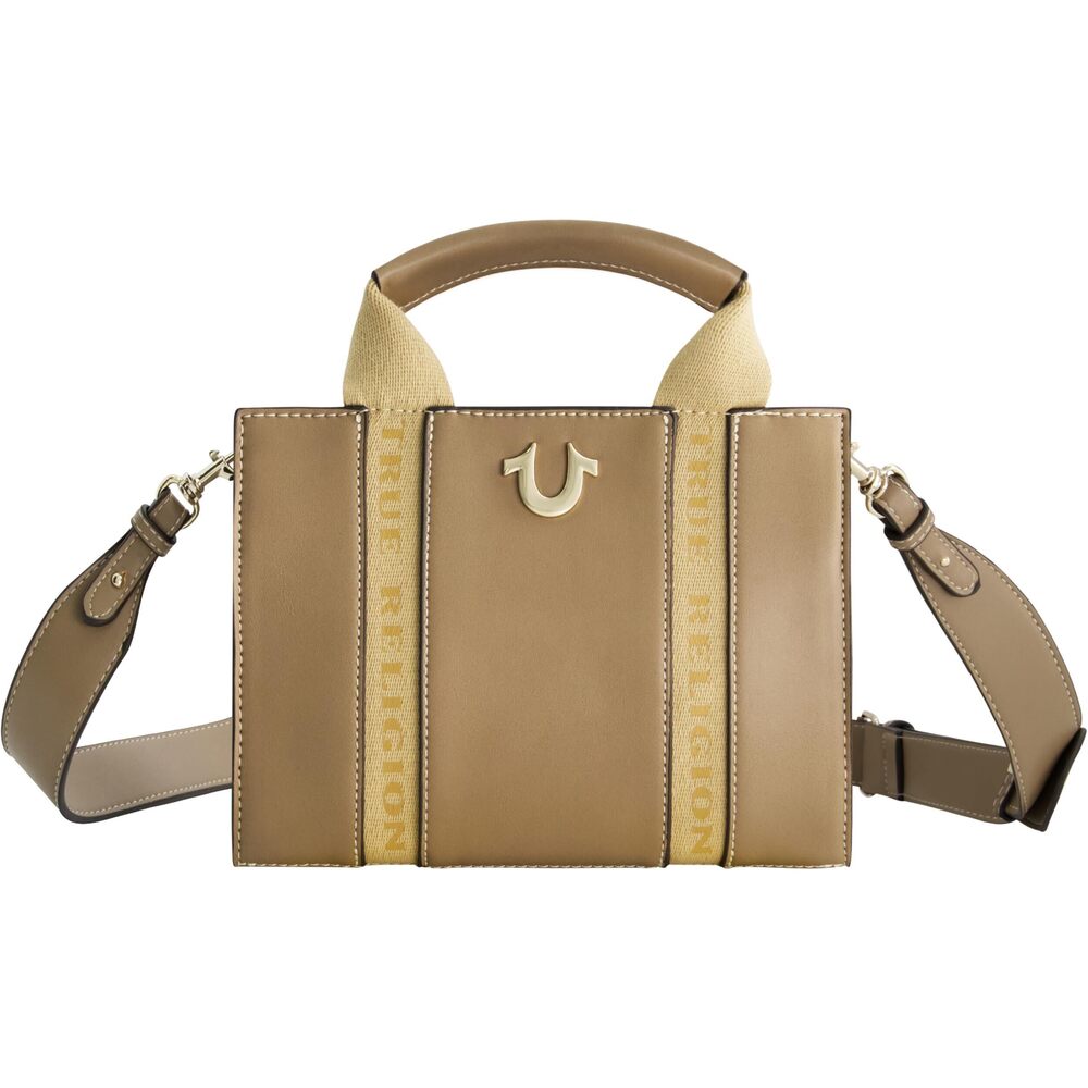 8884 Tote Bag Mini Faux Leather Handbag with Adjustable Shoulder Strap